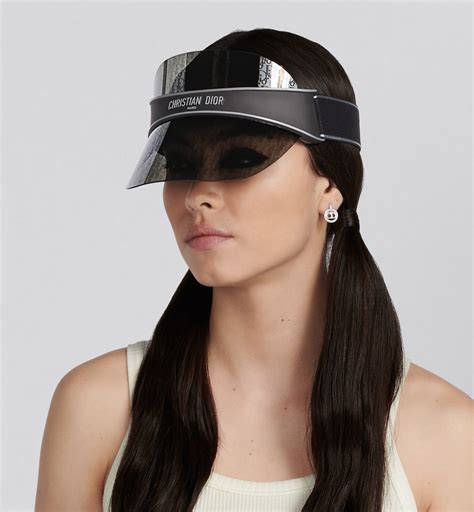 DiorClub V1U Black Visor 